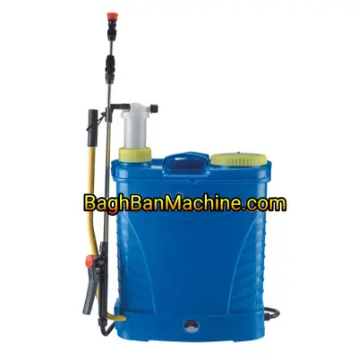 سمپاش شارژی ۱۶ لیتری سمپاش پشتی کتابی شارژی۱۶ لیتری دو کاره - Image 1