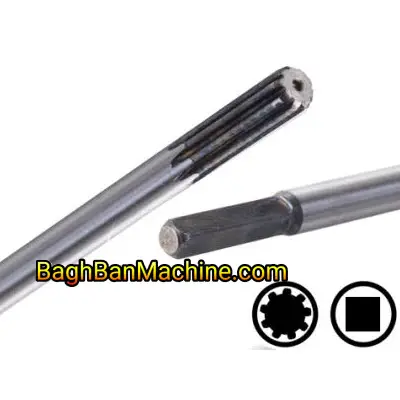 شفت فلزی ۴-۹ شفت فلزی علفزن دوشی 4*۹ - Image 1