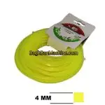 نخ علفزن 4 میل 15متری زرد 4 گوش