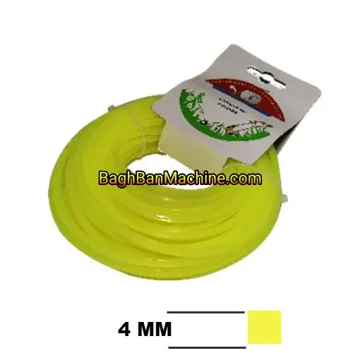 نخ زرد4 میل 15متری 4گوش نخ علفزن 4 میل 15متری زرد 4 گوش - Image 1