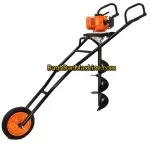 چاله کن چرخدار با موتور 620 و مته 30