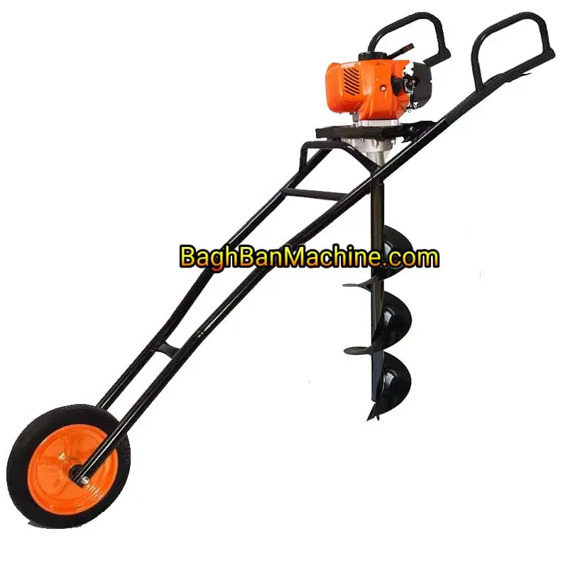 چاله کن چرخدار چاله کن چرخدار با موتور 620 و مته 30 - Image 1